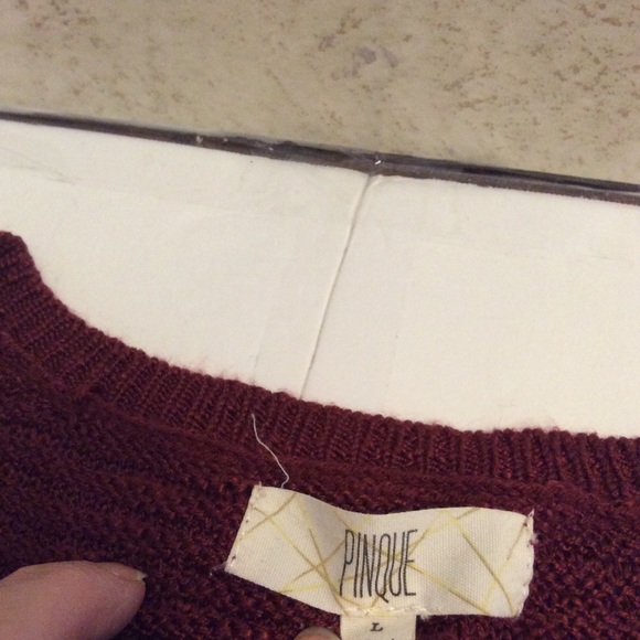 Pinque women’s sweater warm cozy fall winter mm - Picture 2 of 4